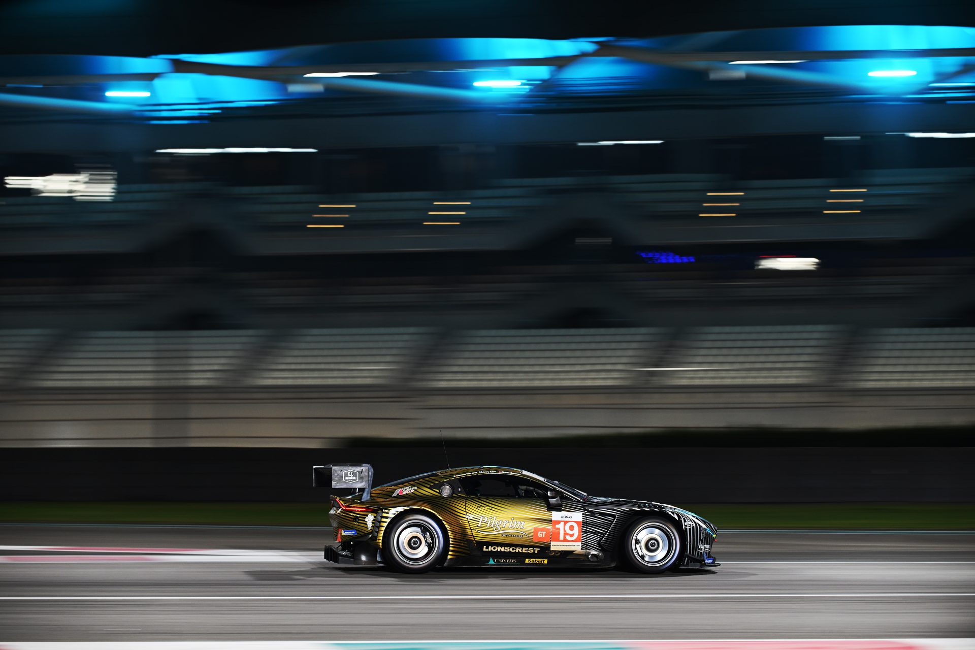 Blackthorn Racing Aston Martin Vantage GT3 on track